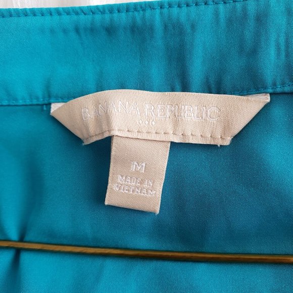 Banana Republic Roll Tab Utility Popover Shirt - Medium - Picture 5 of 7